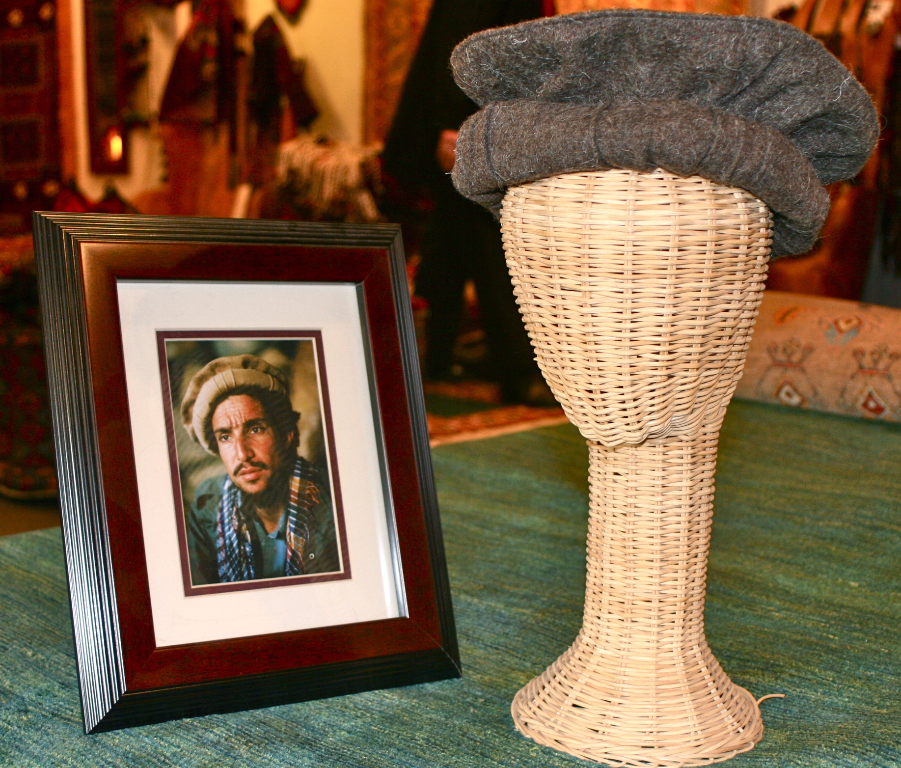 Pakul Afghanistan Ahmad Shah Masood Wool Hat Warlords