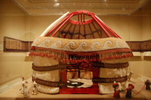 Model Kyrgyz Yurt Kyrgyzstan Textile