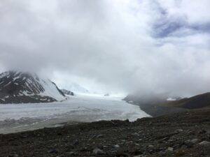 Blizzard Coming Over the Glacier. © Fred Lundahl