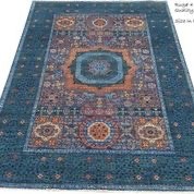 vintage rug navy and red antique rug